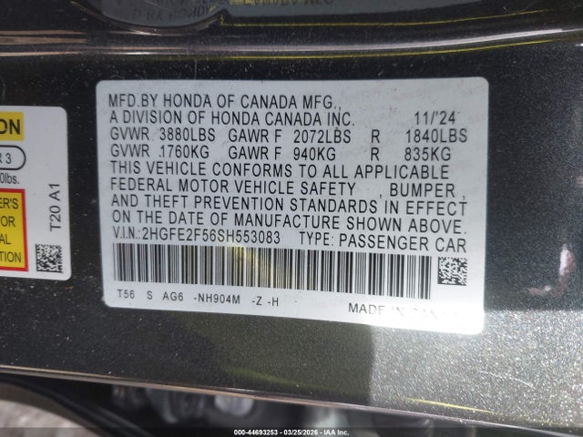 Honda Civic Sport