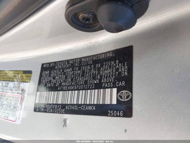 Toyota Camry Le