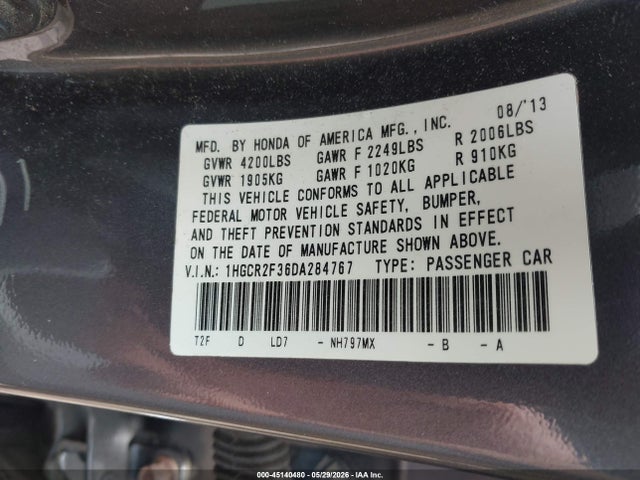 Honda Accord Lx