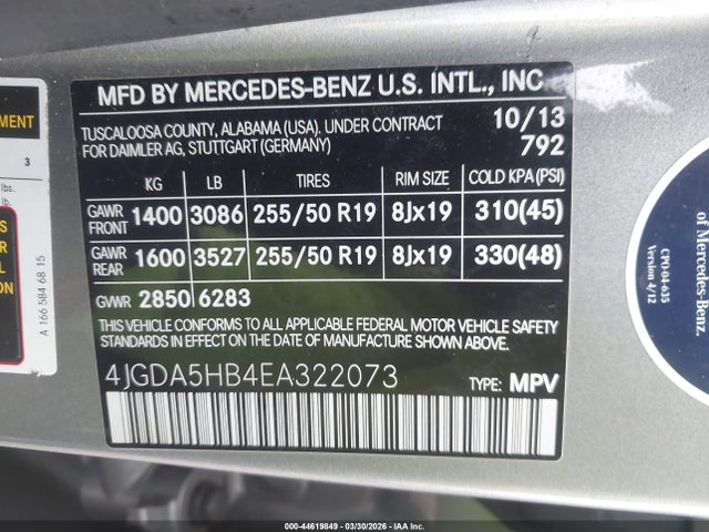 Mercedes-Benz M-Class 4matic