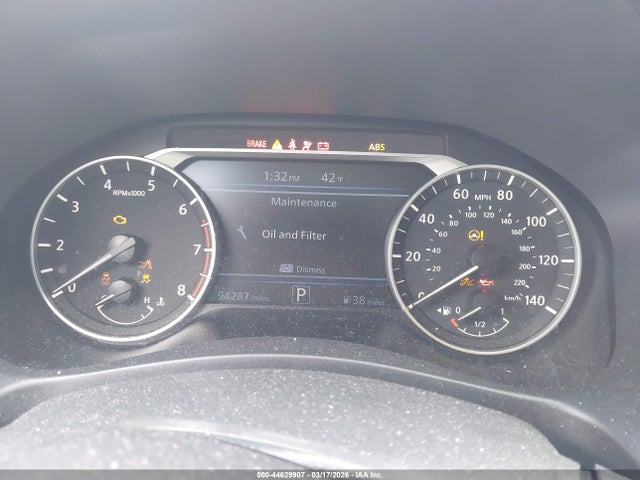 Nissan Altima Sr Fwd