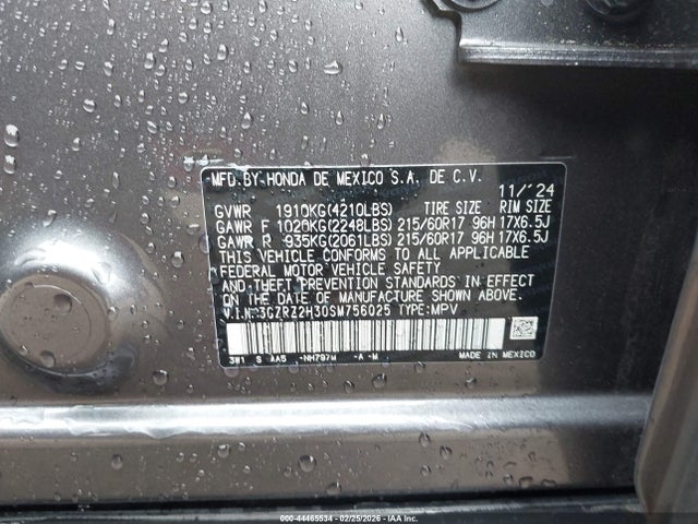 Honda HR-V Awd Lx