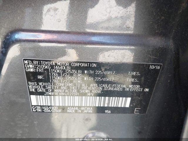 Toyota RAV4 Le