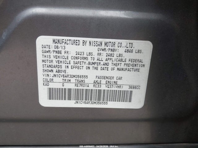 INFINITI G37x