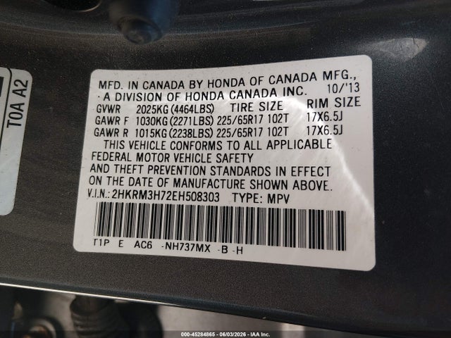 Honda CR-V Ex-l