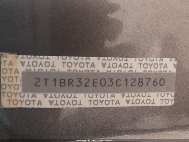 Toyota Corolla Le