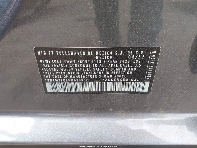Volkswagen Jetta 1.5t S