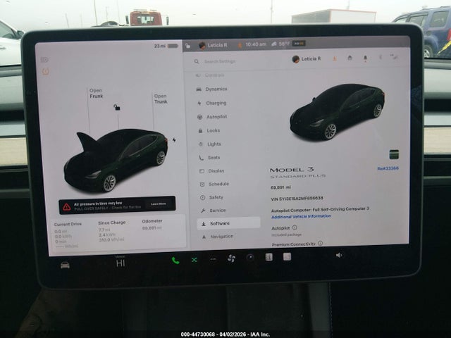 Tesla Model 3 Standard Range Plus Rear-wheel Drive