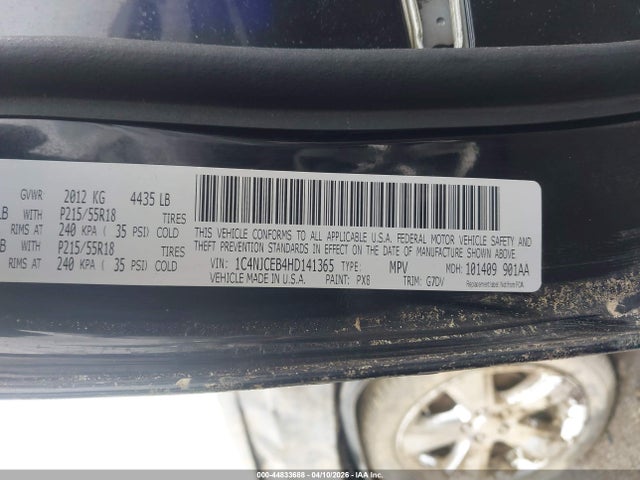 Jeep Compass Latitude Fwd