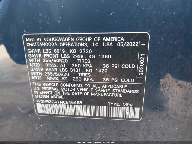 Volkswagen Atlas