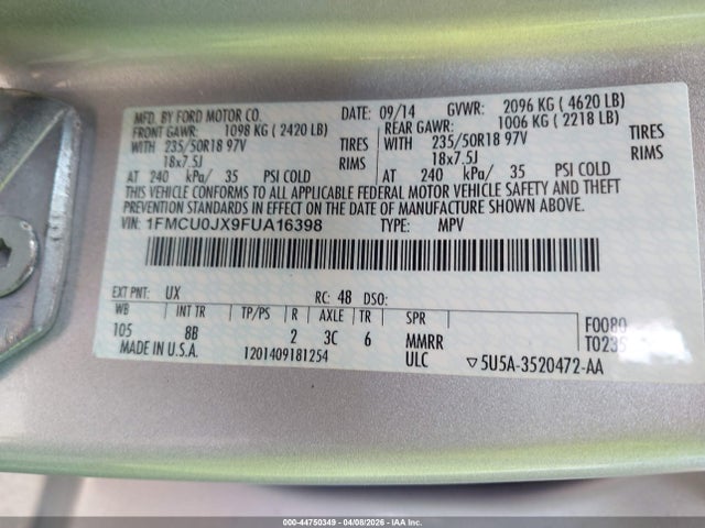 Ford Escape Titanium