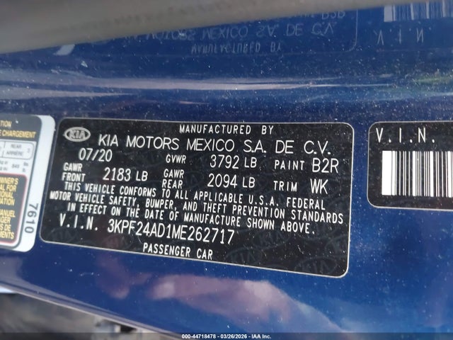 Kia Forte Lxs