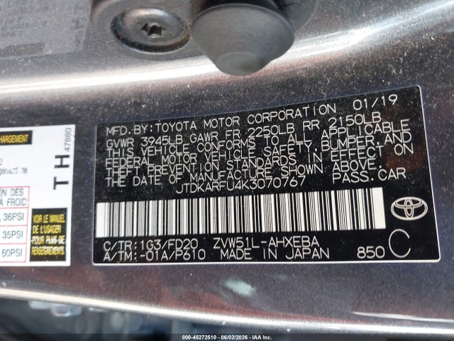 Toyota Prius Le