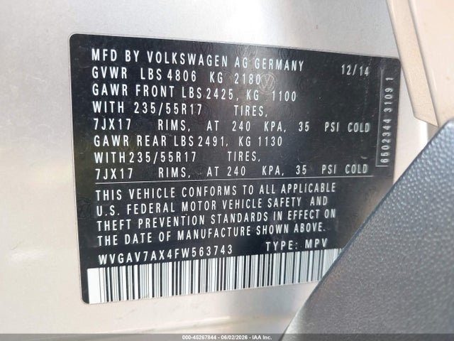 Volkswagen Tiguan Se