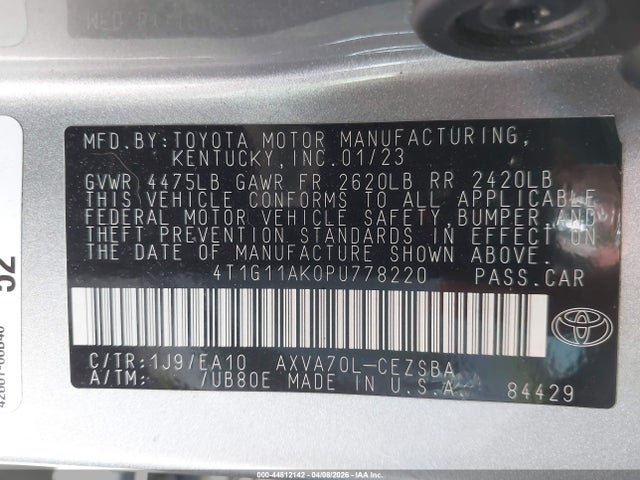 Toyota Camry Se