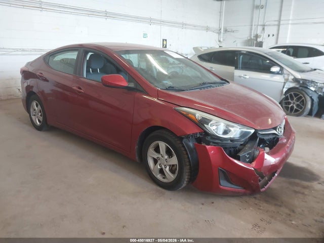 Salvage Hyundai ELANTRA Image