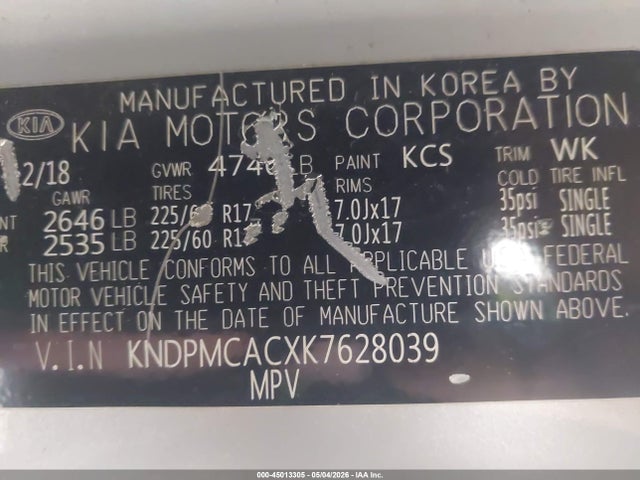 Kia Sportage Lx