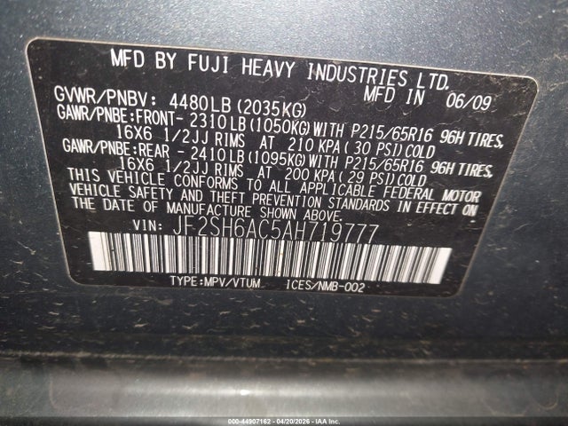 Subaru Forester 2.5x