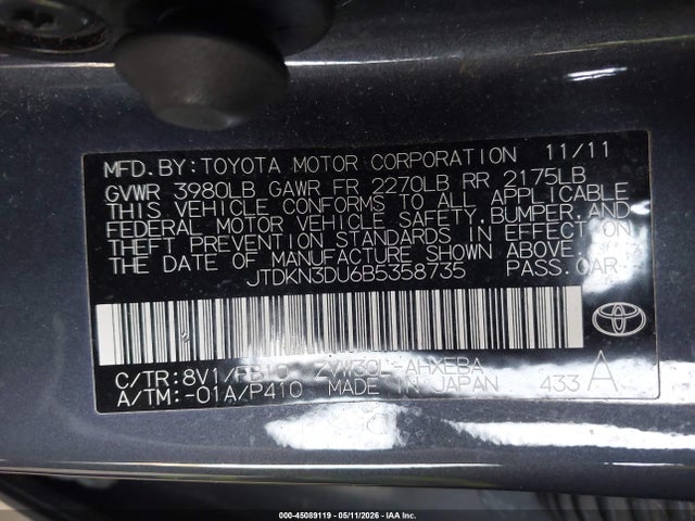 Toyota Prius Three