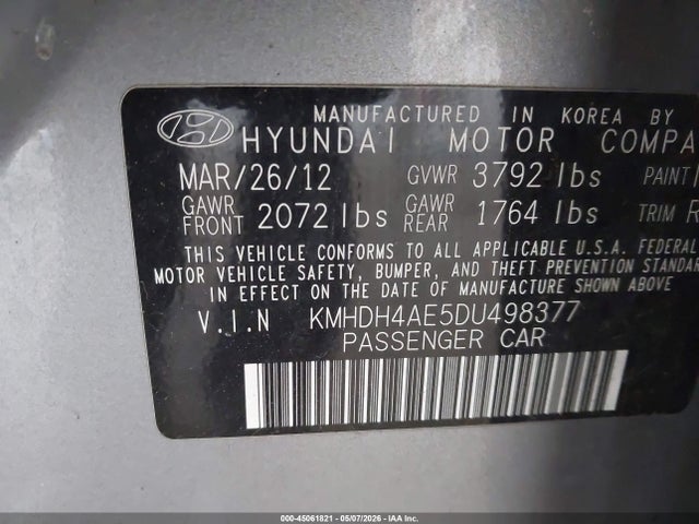 Hyundai ELANTRA Gls