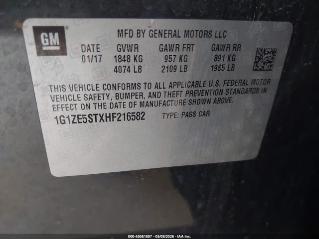 Chevrolet Malibu 1lt