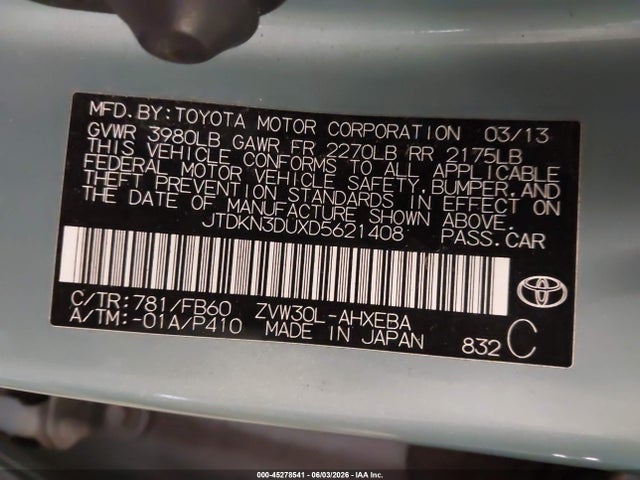 Toyota Prius Three