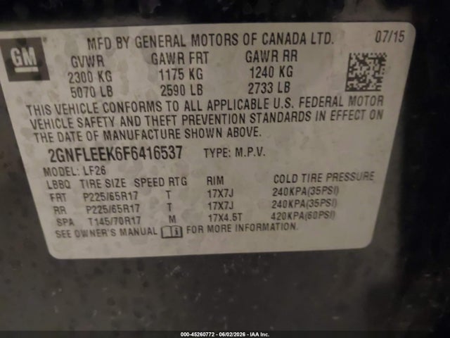 Chevrolet Equinox Ls
