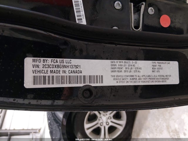 Dodge Charger Sxt Rwd