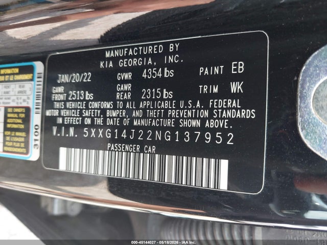 Kia K5 Lxs