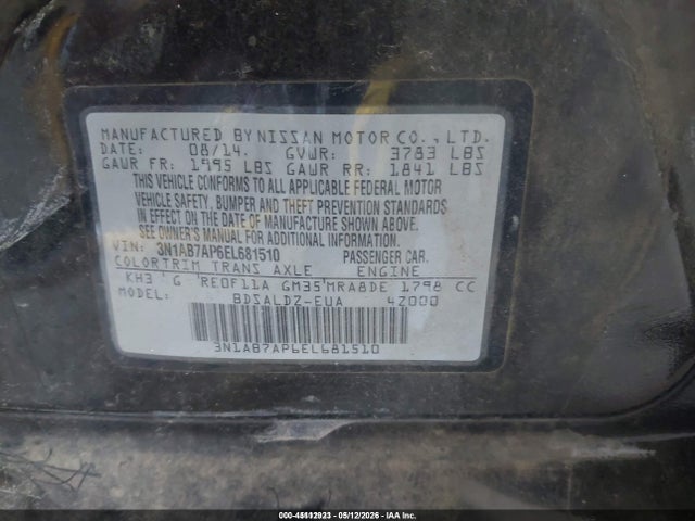 Nissan Sentra Sv