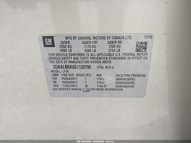 Chevrolet Equinox Ls