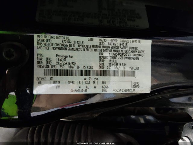 Ford Focus Se