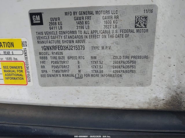Chevrolet Traverse Ls