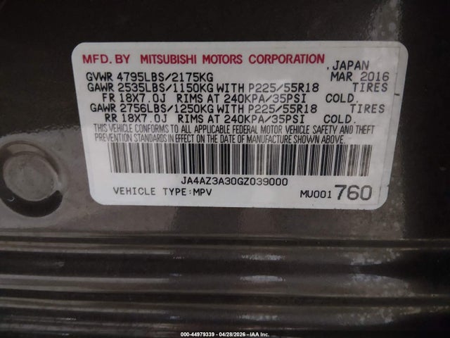 Mitsubishi Outlander Sel