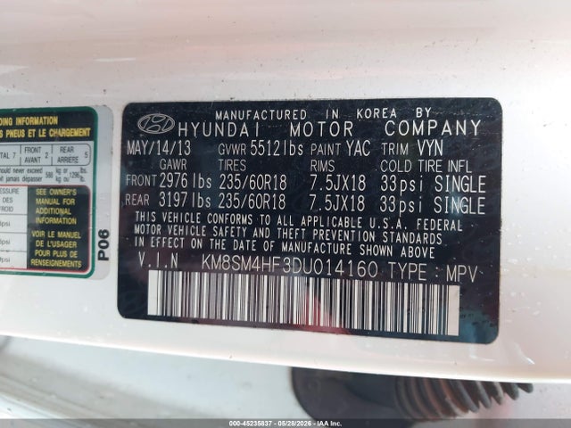 Hyundai SANTA FE Gls