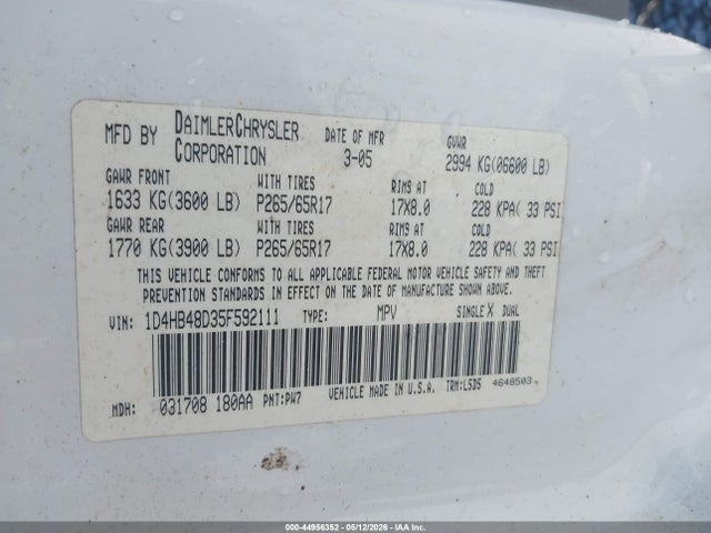 Dodge Durango Slt
