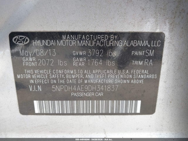 Hyundai ELANTRA Gls