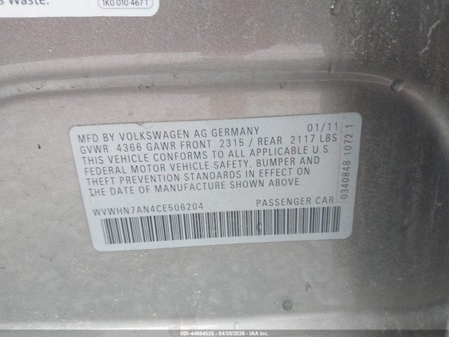 Volkswagen CC Lux Plus