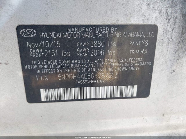 Hyundai ELANTRA Se