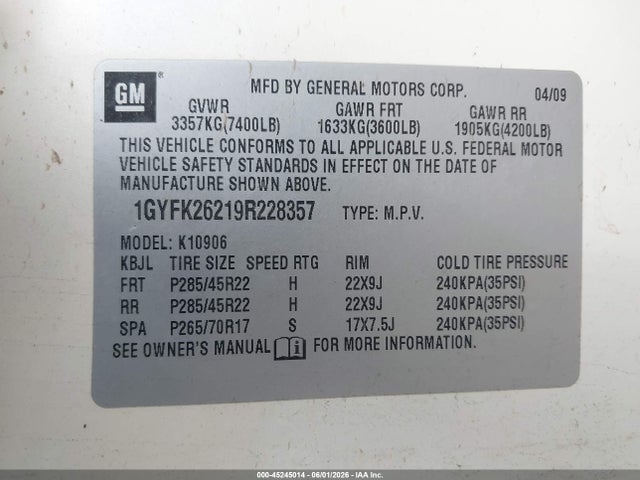 Cadillac Escalade Standard