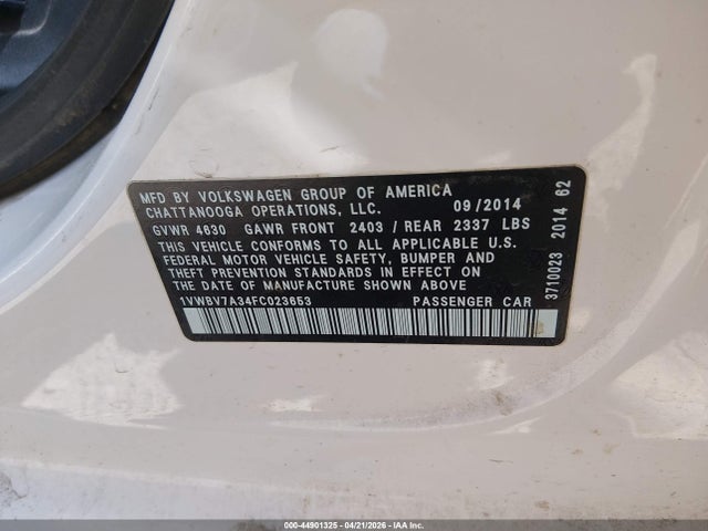 Volkswagen Passat 2.0l Tdi Se