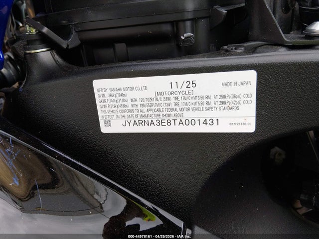 Yamaha Yzf890