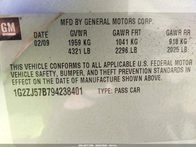 Pontiac G6 New Se