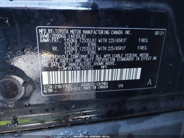 Toyota RAV4 Xle