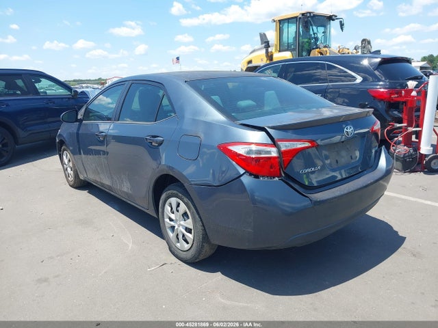 Toyota Corolla Le Eco