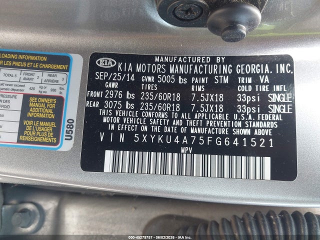 Kia Sorento Ex V6
