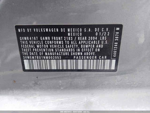 Volkswagen Jetta 1.5t Se