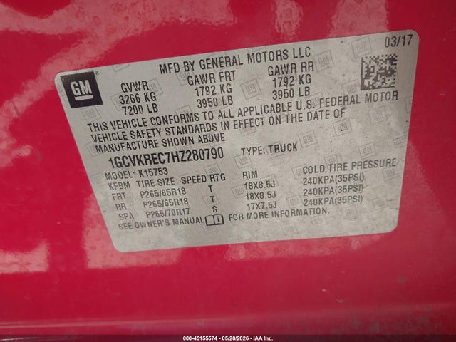 Chevrolet Silverado 1500 2lt