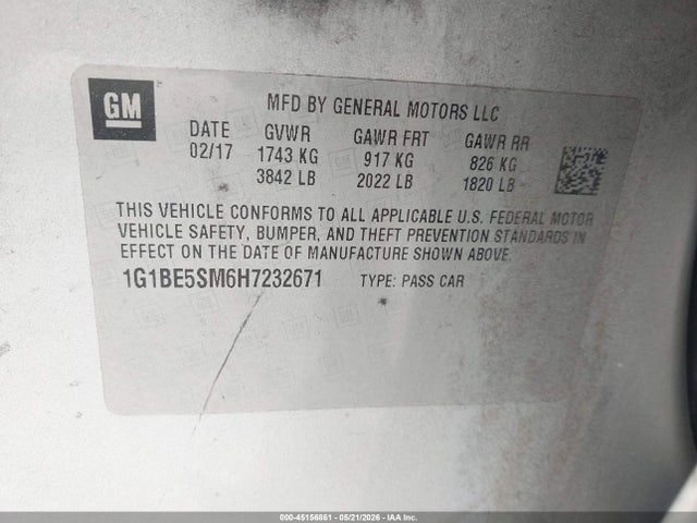 Chevrolet Cruze Lt Auto