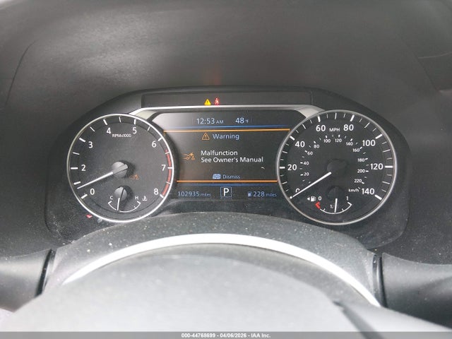 Nissan Altima Sv Fwd